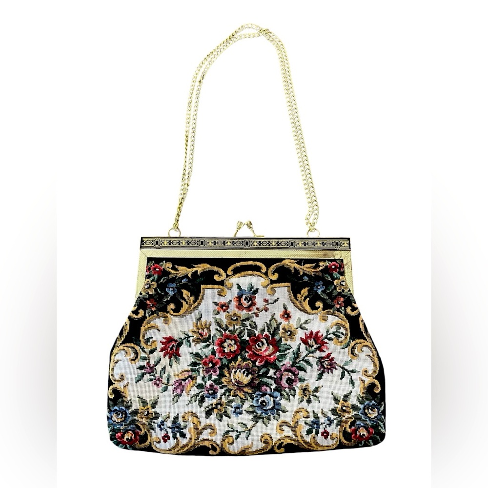 Vintage 1960’s Tapestry Purse
